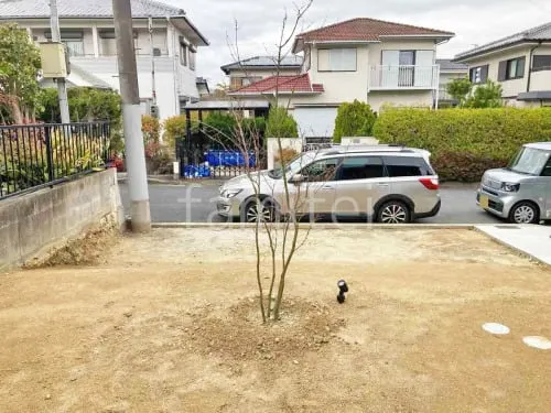 奈良市 新築ベーシック オープン外構