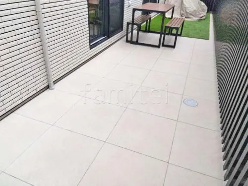 高槻市 新築シンプル オープン外構