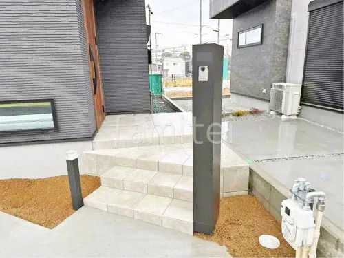 富田林市 新築ベーシック オープン外構