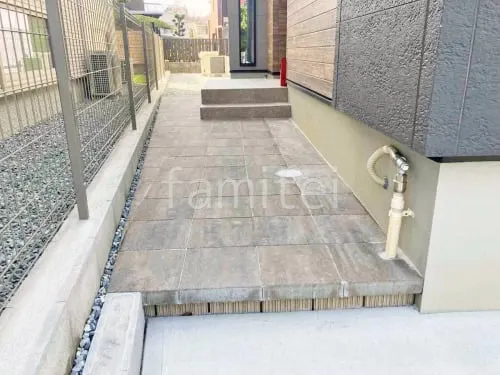 宝塚市 新築ベーシック オープン外構