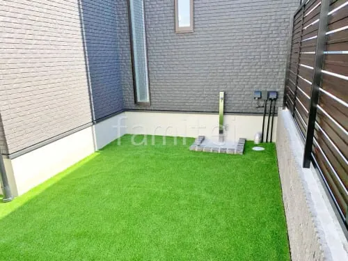 草津市 新築シンプル オープン外構