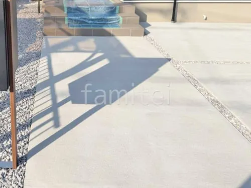 守山市 新築ベーシック オープン外構