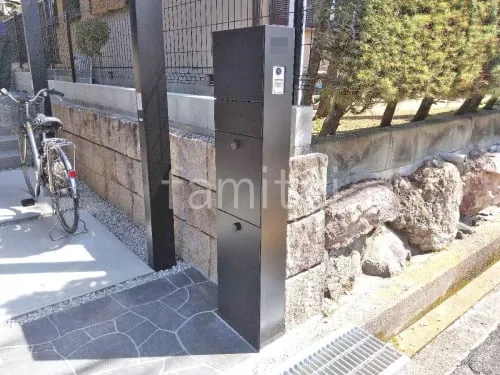 河合町 新築ベーシック オープン外構