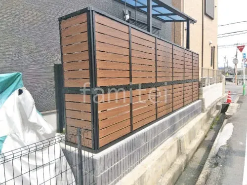 茨木市 新築シンプル オープン外構