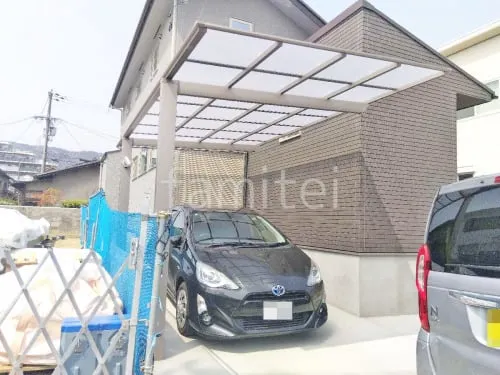 島本町 新築ベーシック オープン外構