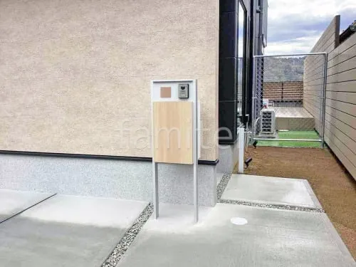 平群町 新築ベーシック オープン外構