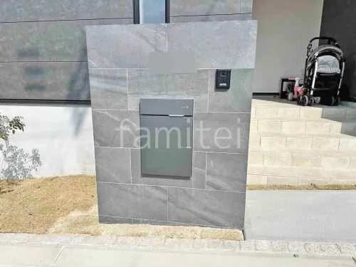 川西市 新築シンプル オープン外構