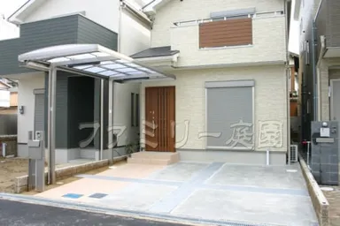 施工例 新築オープン外構