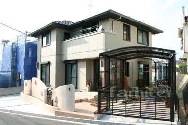 施工例 新築セミクローズ外構