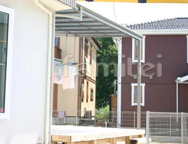 施工例 新築外構　オープン
