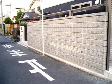 施工例 新築外構　クローズ
