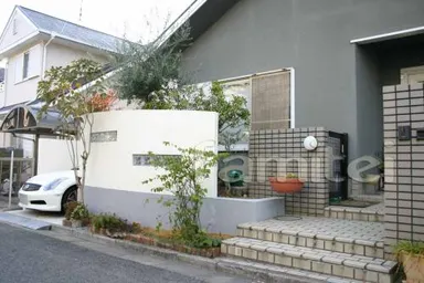 施工例 リフォーム外構　車庫増設