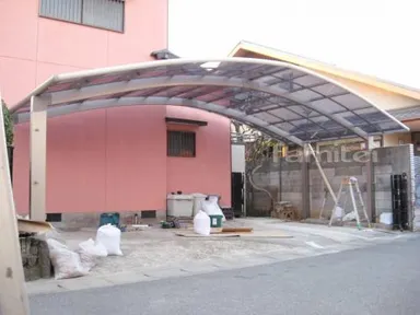 施工例 カーポート3台