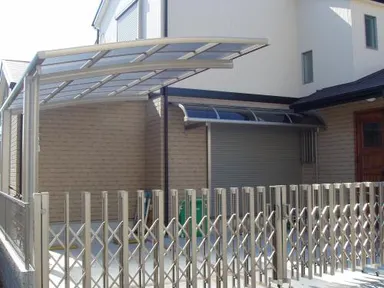 施工例 ベランダ屋根,カーポート