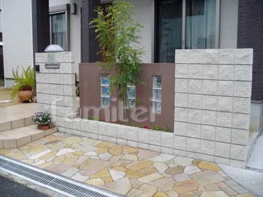 施工例 新築外構　洋風