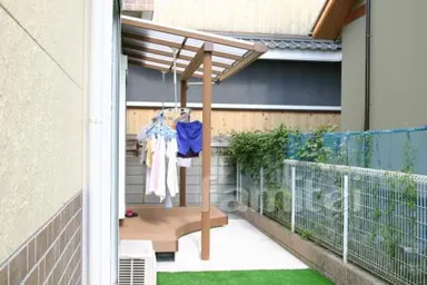 施工例 ウッドデッキ　樹の木テラス