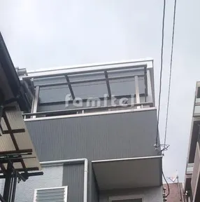施工例 テラス屋根