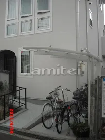 施工例 サイクルポート