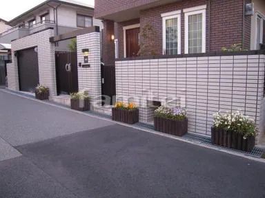 施工例 植栽植替え