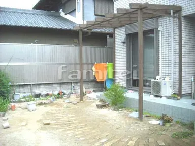 施工例 アルミＥＵポーチテラス屋根１階