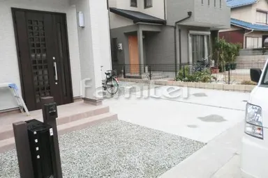 施工例 新築オープン外構