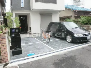 施工例 新築オープン外構