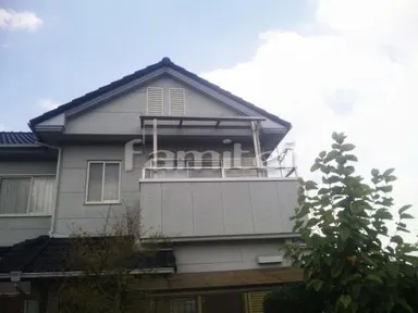 施工例  レギュラーテラス屋根２階 