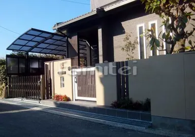 施工例 新築クローズ外構