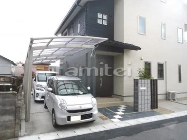 施工例 新築オープン外構