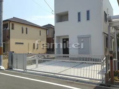 施工例 新築クローズ外構