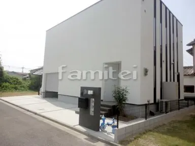 施工例 新築オープン外構