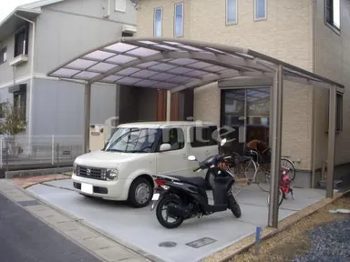 施工例 新築オープン外構