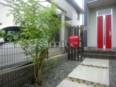 施工例 新築オープン外構