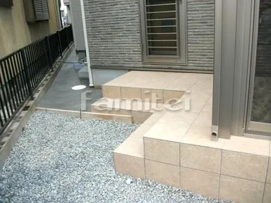 施工例 新築セミクローズ外構