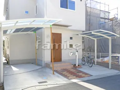 施工例 新築シンプル オープン外構