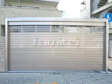 施工例 駐車場ガレージ リフォーム外構