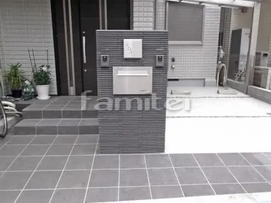 施工例 新築モダン オープン外構