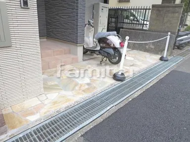 施工例 新築モダン オープン外構
