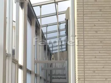 施工例 物干し取付