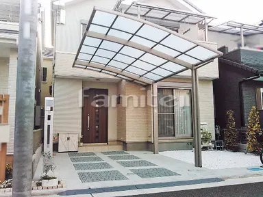 施工例 カーポート LIXILネスカR1台
