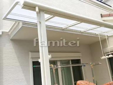 施工例 洗濯干し屋根 LIXILスピーネ1階