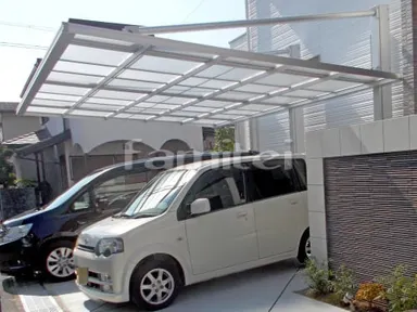 施工例 新築シンプル オープン外構