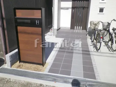 施工例 新築ベーシック オープン外構