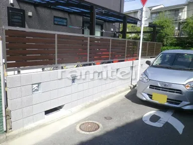 施工例 新築ベーシック クローズ外構