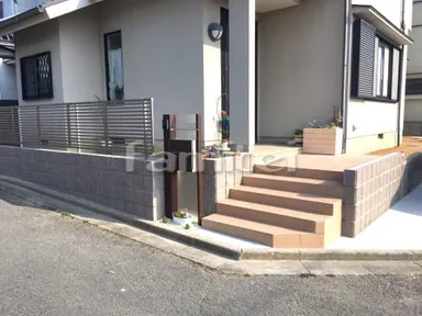 施工例 新築ベーシック オープン外構