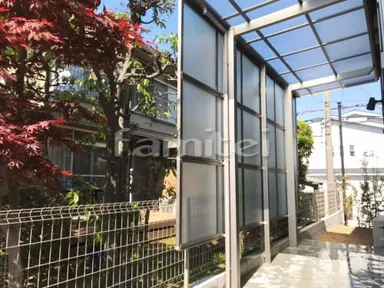 施工例 カーポート 門扉 フェンス テラス屋根
