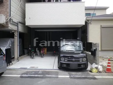 施工例 新築オープン外構