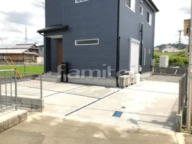 施工例 新築オープン外構
