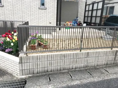 施工例 フェンス修繕