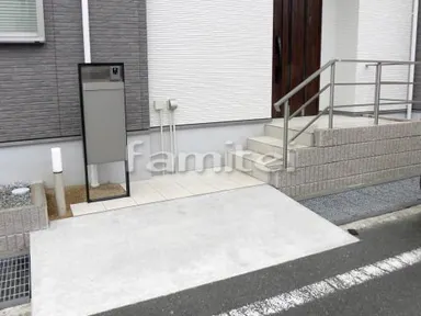 施工例 新築ベーシック オープン外構